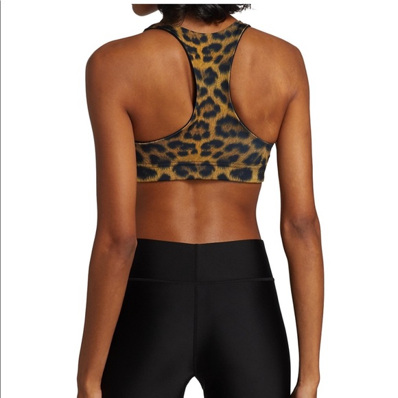 NWT Terez REVERSIBLE leopard Print Sports Bra, S+M - Picture 6 of 10